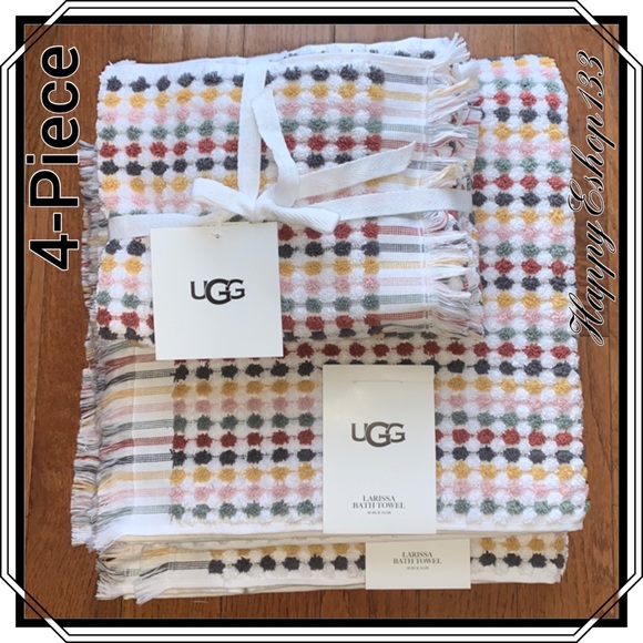 UGG Bath Ugg Larissa 0 Cotton Towels Set 4piece Luxury Poshmark